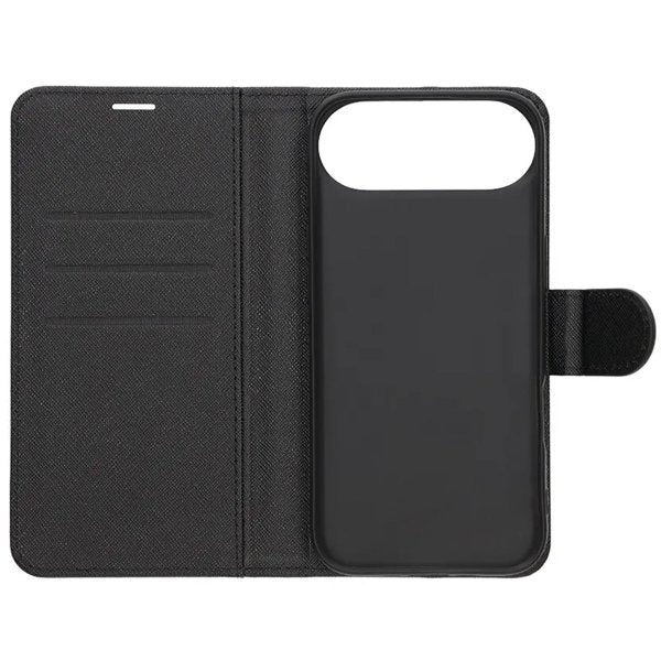 iPhone Air -kotelo telineellä, musta