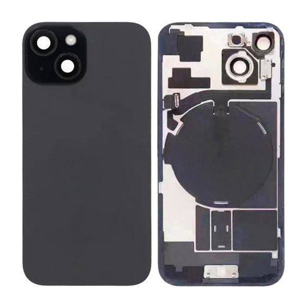 iPhone 15 Takalasi Täydellinen OEM - Musta
