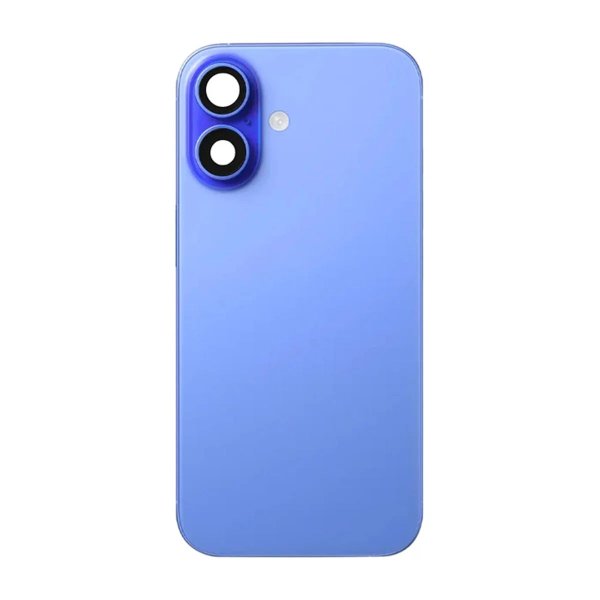iPhone 16 Plus Takalasi pikkukomponenteilla - Keltainen