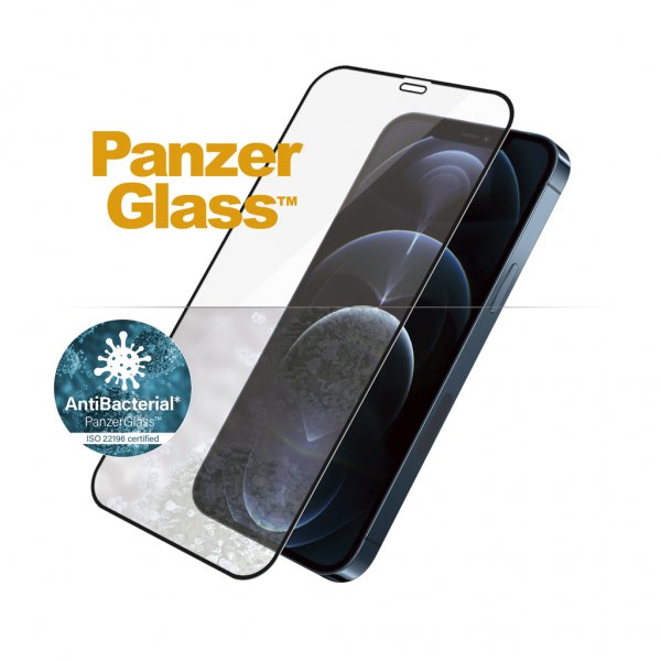 PanzerGlass iPhone 12 Pro Max -näytönsuoja Edge-to-Edge Case Friendly