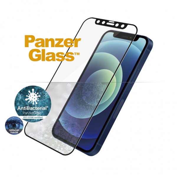 PanzerGlass iPhone 12 Mini näytönsuoja reuna-reunaan sinivalosuodatin