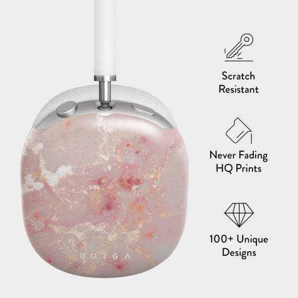Burga AirPods Max kuori, Golden Coral -design