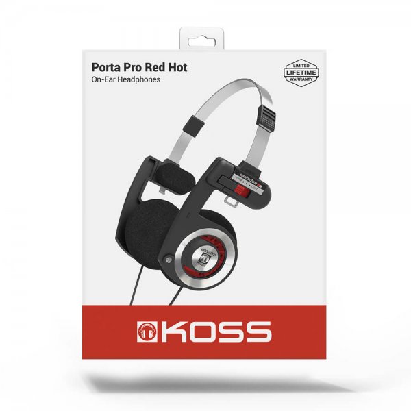 Koss Kuulokkeet PortaPro 2.0 On Ear Red Hot