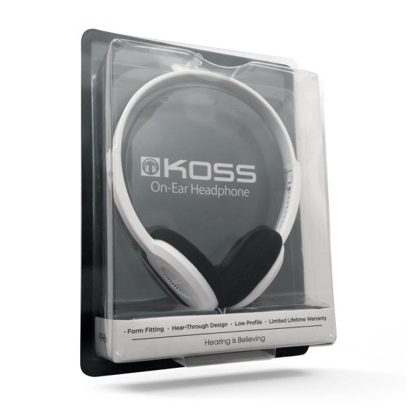 Koss KPH8W On-Ear-kuulokkeet, valkoinen