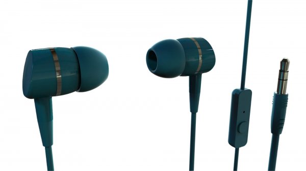 Vivanco SmartSound In-Ear Plugin -kuulokemikrofoni 3,5 mm sininen