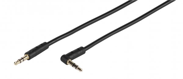 Vivanco Äänikaapeli 3.5mm Kulmikas 0.5 metriä