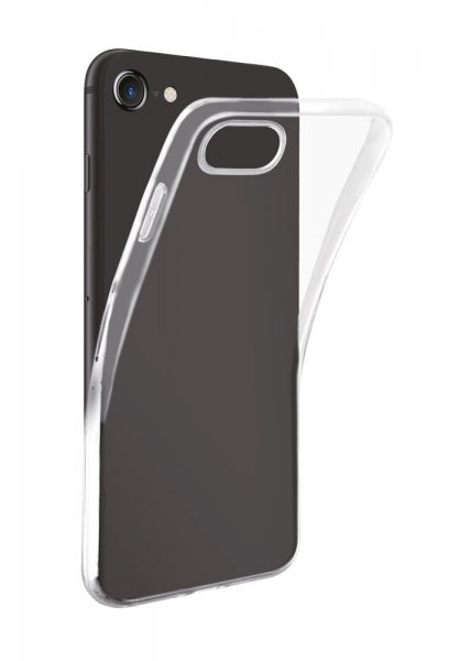 Vivanco iPhone 6/6S/7/8/SE Kuori Super Slim Cover Läpinäkyvä