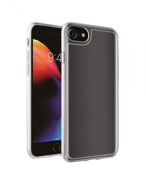 Vivanco iPhone 6/6S/7/8/SE kuori Safe & Steady, läpinäkyvä