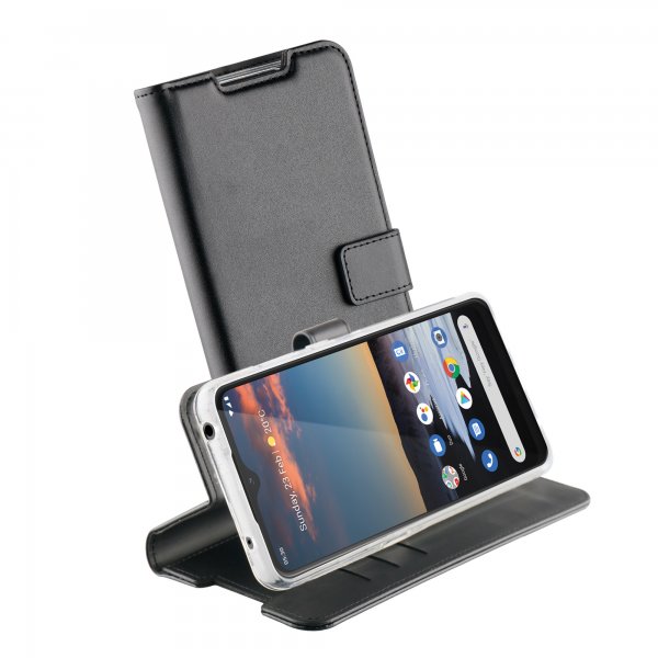 Vivanco Nokia G11/G21 Suojakotelo Classic Wallet Musta