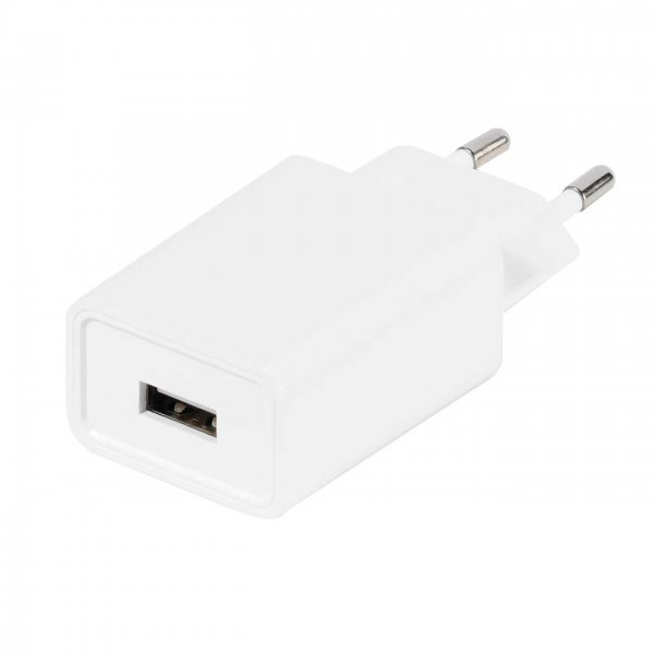 Vivanco Seinälaturi USB-A 10W Valkoinen