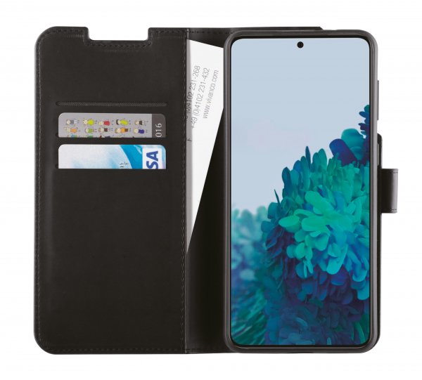 Vivanco Samsung Galaxy S23 FE Kotelo Classic Wallet Musta