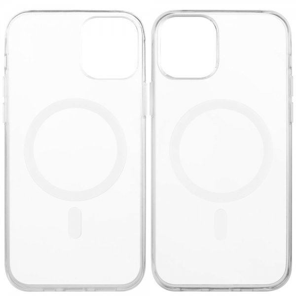 Vivanco iPhone 13 Mini -kuori Mag Steady MagSafe Transparent
