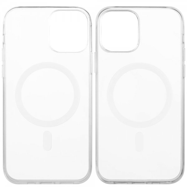 Vivanco iPhone 13 Pro Max -kuori Mag Steady MagSafe läpinäkyvä