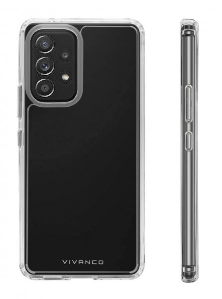 Vivanco Samsung Galaxy A33 5G Kuori Safe & Steady Läpinäkyvä