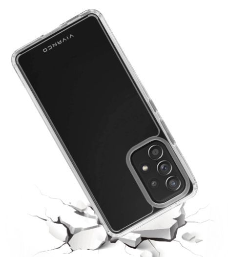 Vivanco Samsung Galaxy A33 5G Kuori Safe & Steady Läpinäkyvä