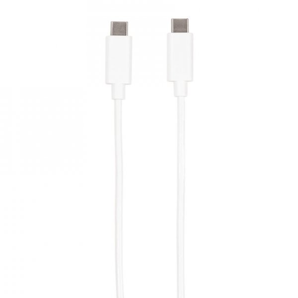 Vivanco Latauskaapeli USB-C/USB-C 2.0 1.2m Valkoinen