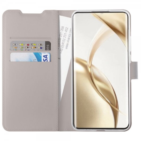 Vivanco Samsung Galaxy S24 FE Fodral Classic Wallet Greige