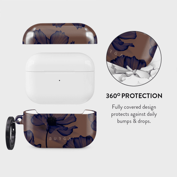 Burga AirPods Pro 2 -kuori, Velvet Night -muotoilu