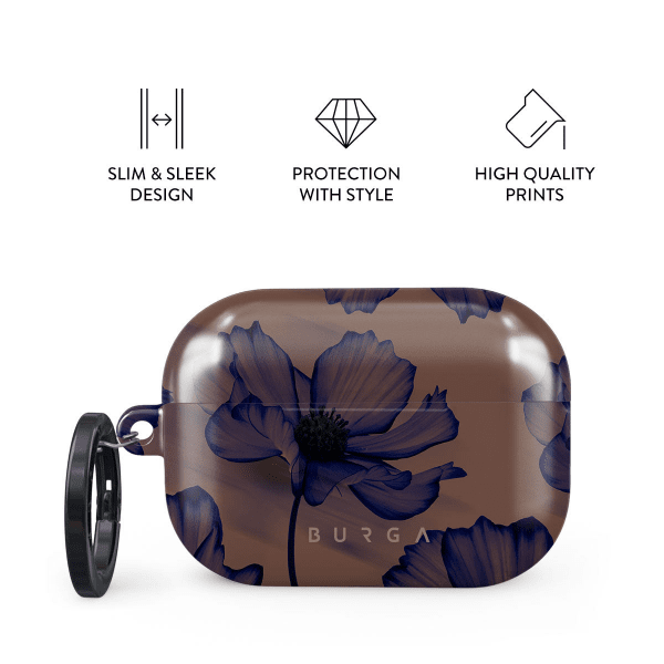 Burga AirPods Pro 2 -kuori, Velvet Night -muotoilu