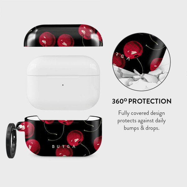 Burga AirPods Pro 2 -kuoret, Cherrybomb