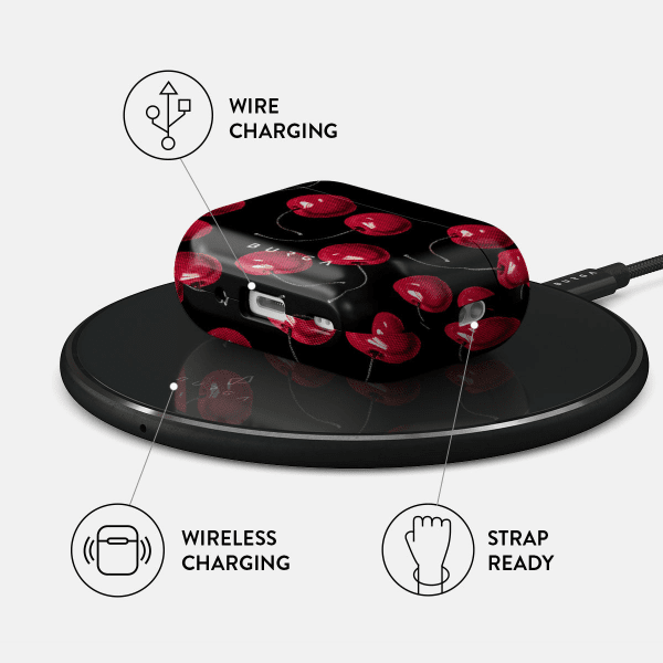 Burga AirPods Pro 2 -kuoret, Cherrybomb