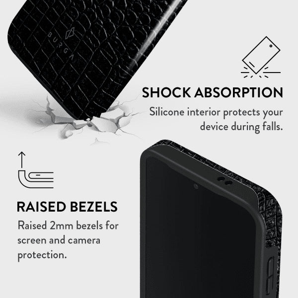 Burga Samsung Galaxy S24 FE Suojakuori Tough Reaper's Touch