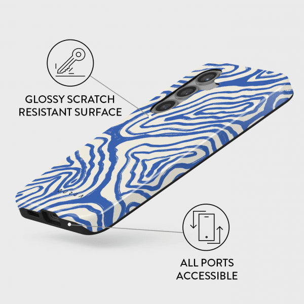 Burga Samsung Galaxy S24 Suojakuori Tough Seven Seas