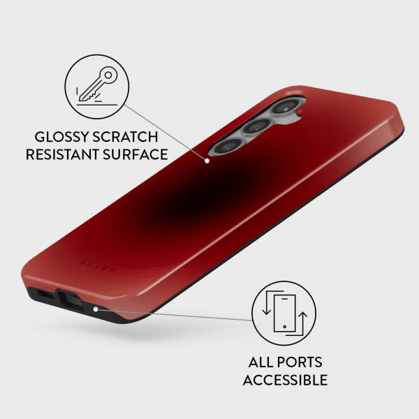 Burga Samsung Galaxy S24 FE Suojakuori Tough No Talking