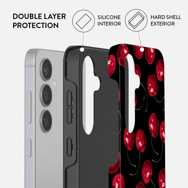 Burga Samsung Galaxy S24 Kuori Tough Cherrybomb