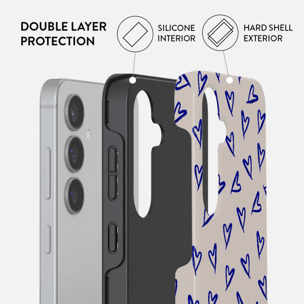 Burga Samsung Galaxy S24 FE -suojakuori Tough Love Me Right
