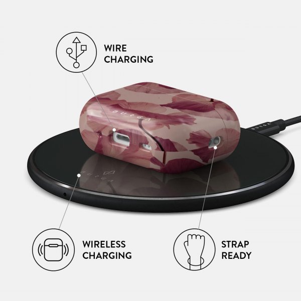 Burga AirPods Pro 2 Kotelo Design Tender Kiss