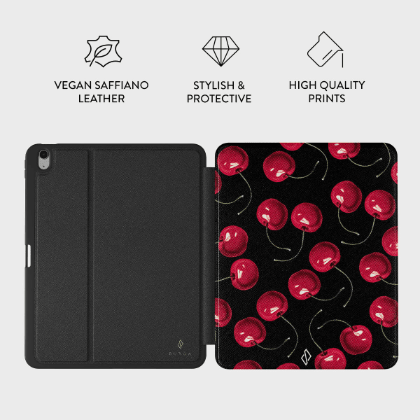 Burga iPad Air 11 (M2/M3/M4) Folio-kotelo Cherrybomb