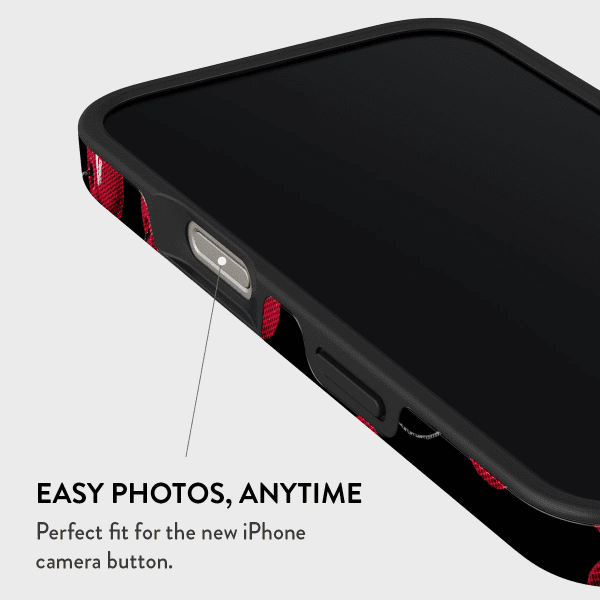 Burga iPhone 16 Suojakuori Tough MagSafe Cherrybomb