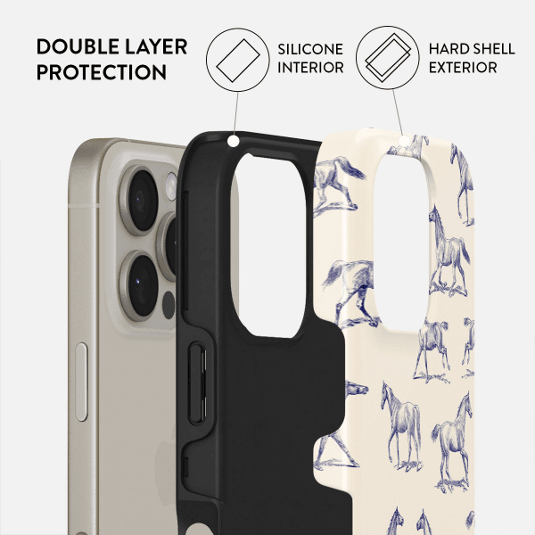 Burga iPhone 15 Kuori Tough MagSafe Derby Race