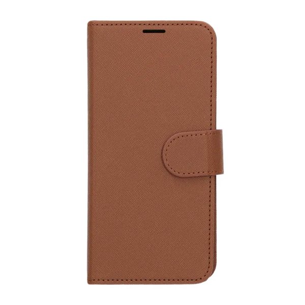 Samsung Galaxy S25 Edge -suojakotelo korttipaikalla, jalustatoiminnolla, ruskea