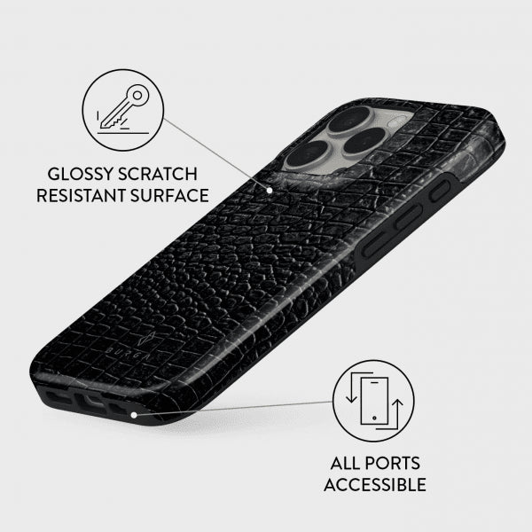 Burga iPhone 16 Plus -suojakuori Tough MagSafe Reaper's Touch