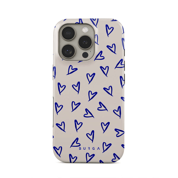 Burga iPhone 15 -suojakuori Tough MagSafe Love Me Right