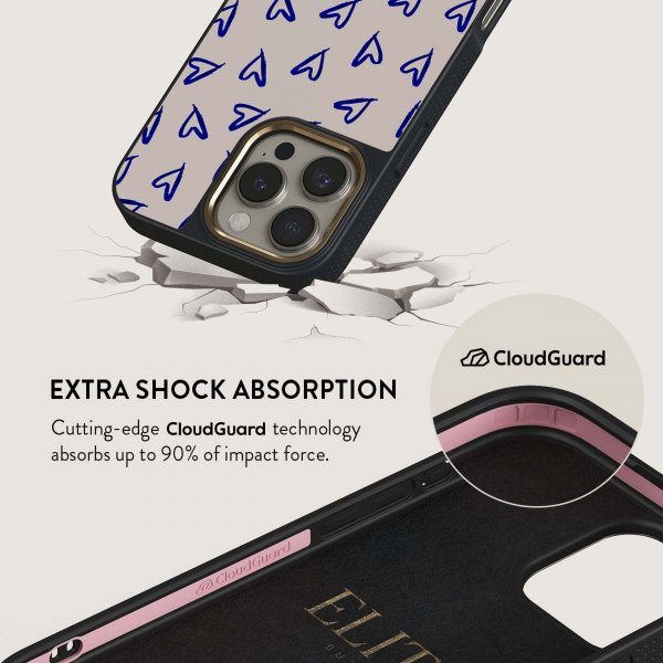 Burga iPhone 14 Elite Dark MagSafe Love Me Right -kuori