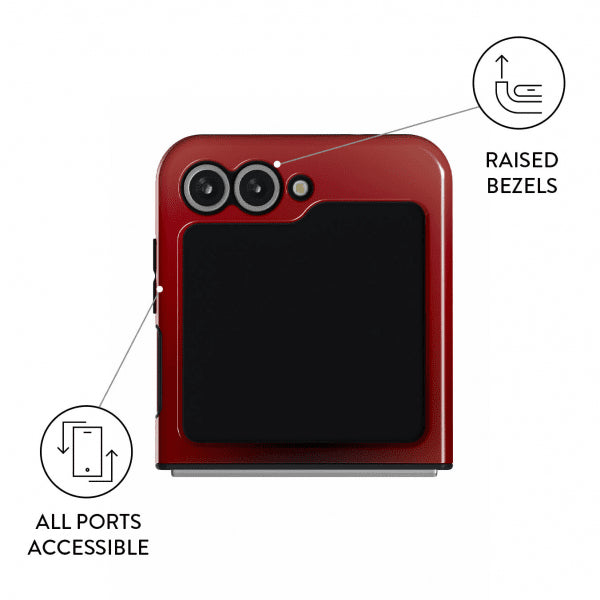 Burga Samsung Galaxy Z Flip 6 Kuori Tough No Talking