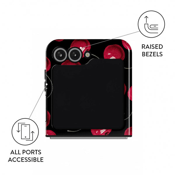 Burga Samsung Galaxy Z Flip 6 Kuori Tough Cherrybomb