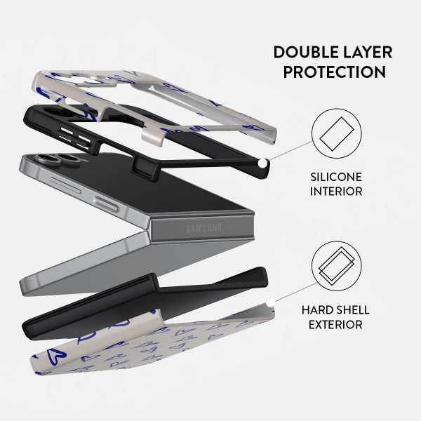 Burga Samsung Galaxy Z Flip 6 -suojakuori Tough Love Me Right