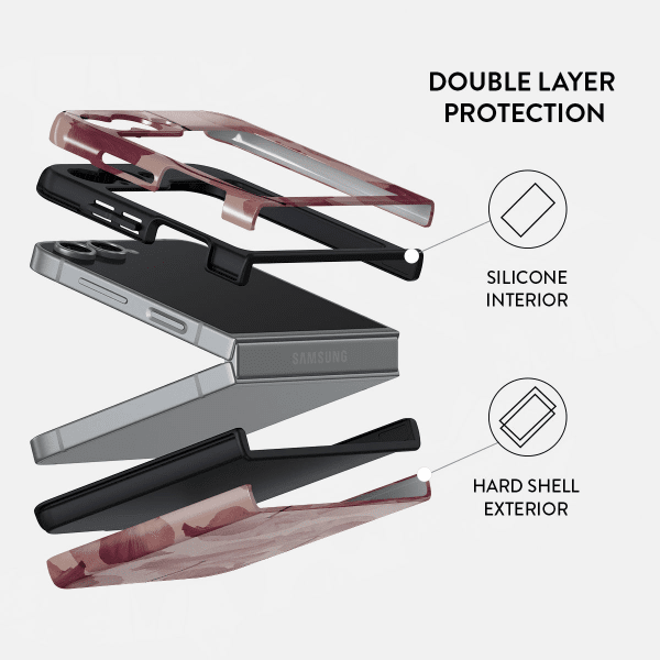 Burga Samsung Galaxy Z Flip 6 Kuori Tough Tender Kiss