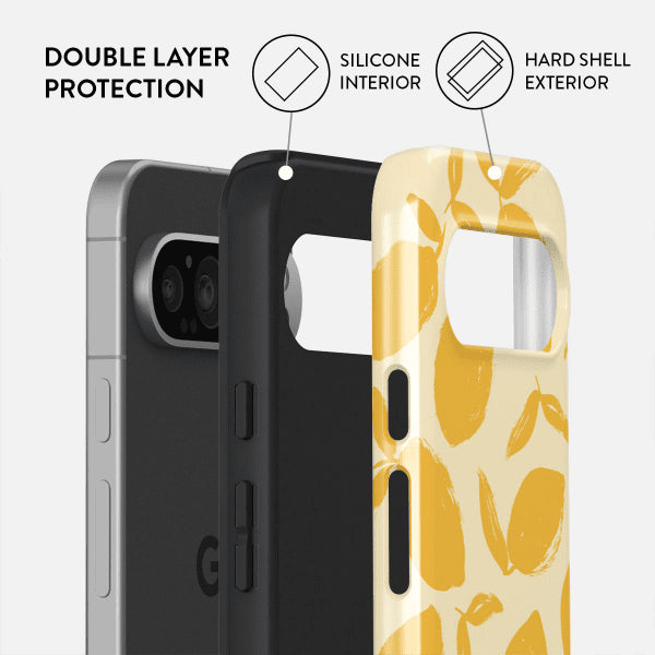 Burga Google Pixel 9 Pro XL Kuori Tough Lemon Tart