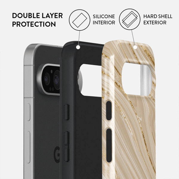 Burga Google Pixel 9 Pro XL Kuori Tough Full Glam
