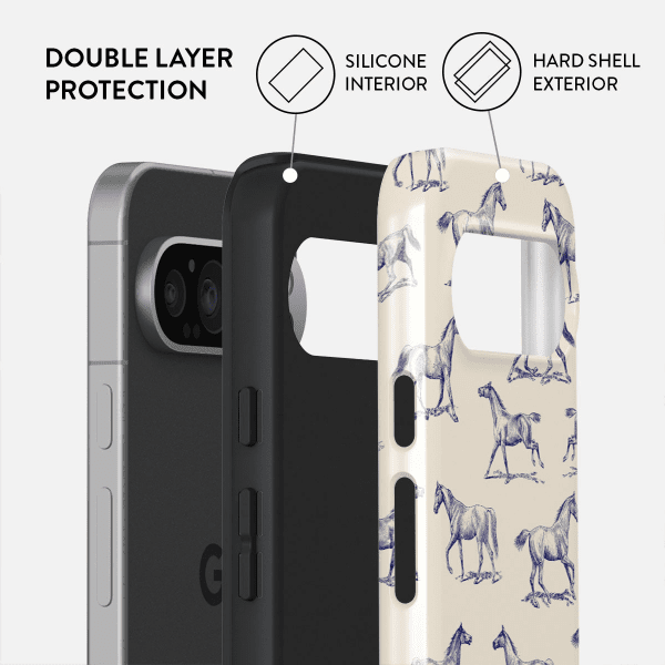 Burga Google Pixel 9 Pro XL Kuori Tough Derby Race