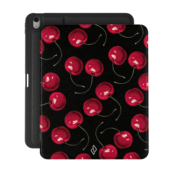 Burga iPad Air 13 (M2/M3/M4) -folio-suojakotelo, Cherrybomb