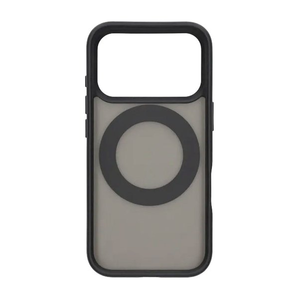 iPhone 17 Pro -suojakuori, jossa pyörivä MagSafe-jalusta, musta