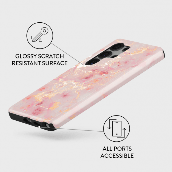 Burga Samsung Galaxy S25 Plus Kuoret Tough Golden Coral