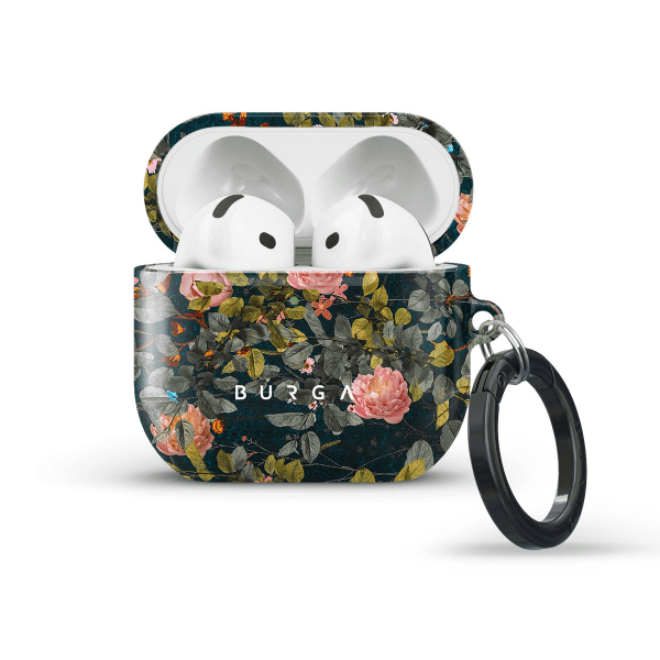 Burgan AirPods 4 -kuoret, Bloomy Garden -kuvio