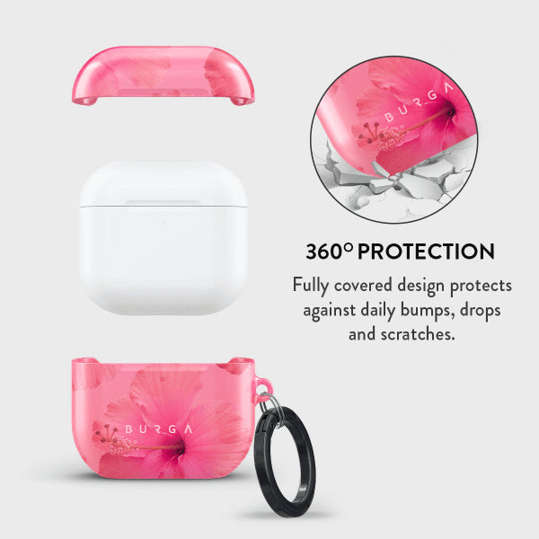 Burga AirPods 4 -kuoret – Design Island Girl